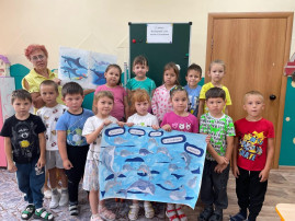 День дельфинов в детском саду День дельфинов в детском саду.